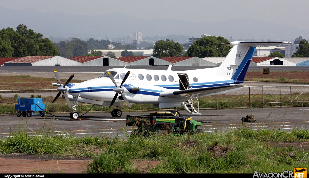 751 - Beechcraft Super King Air 300 - Fuerza Aérea Guatemalteca
