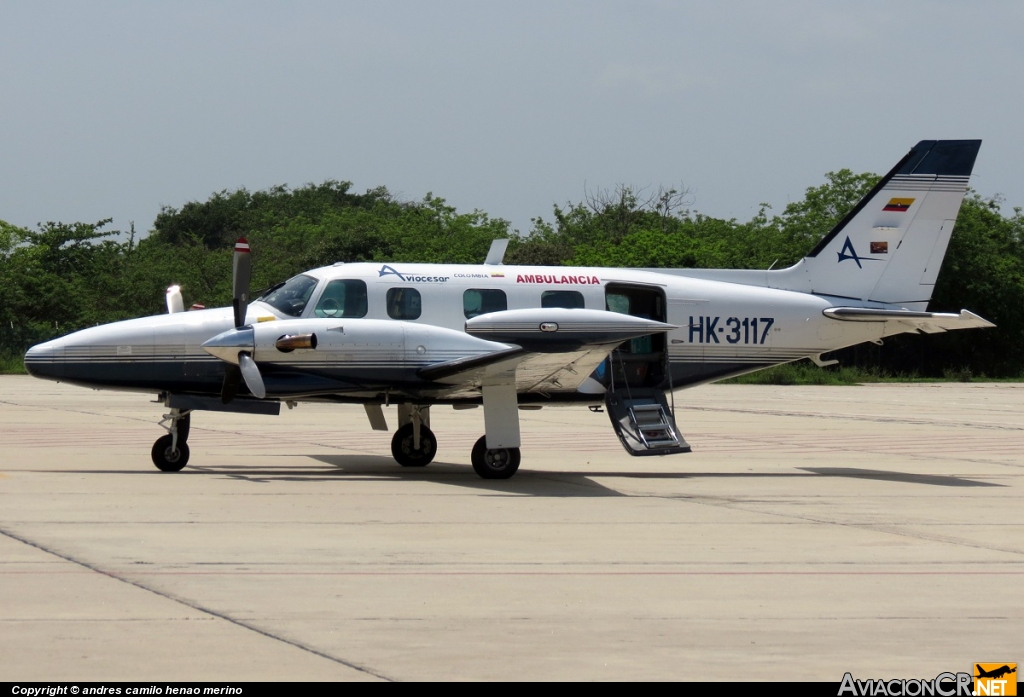 HK-3117 - Piper PA-31 Navajo/Chieftain/Mojave/Cheyenne (GenÃ©rico) - AerolÃ­nea AquÃ­ - ingrese el formato correcto! (lea la ayuda)