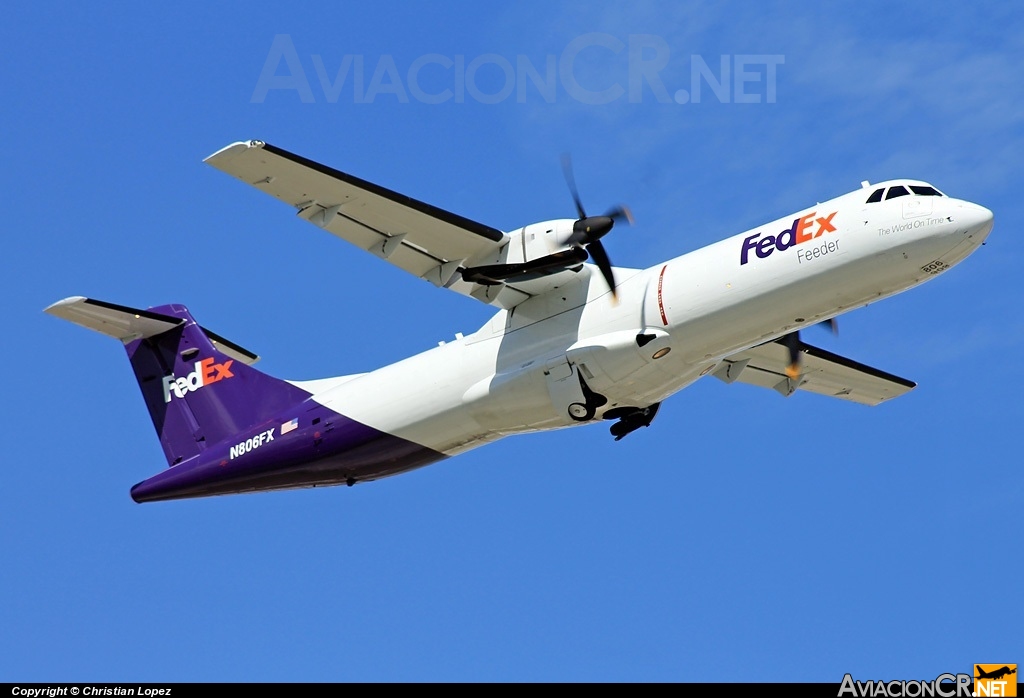 N806FX - ATR 72-212 - FedEx Feeder (Mountain Air Cargo)