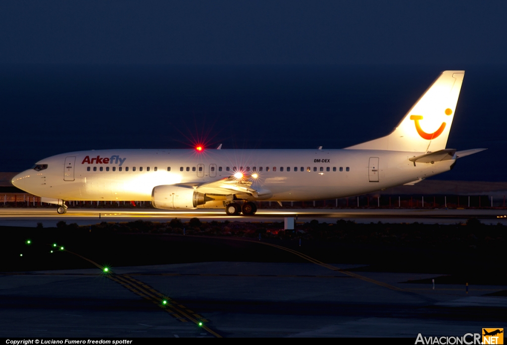 OM-DEX - Boeing 737-46J - ArkeFly