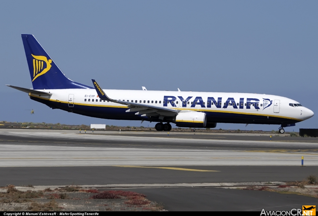EI-EVP - Boeing 737-8AS - Ryanair