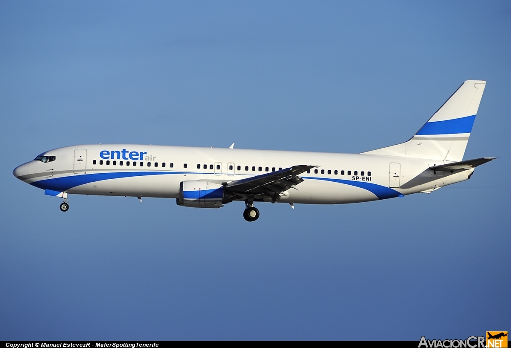 SP-ENI - Boeing 737-43Q - Enter Air