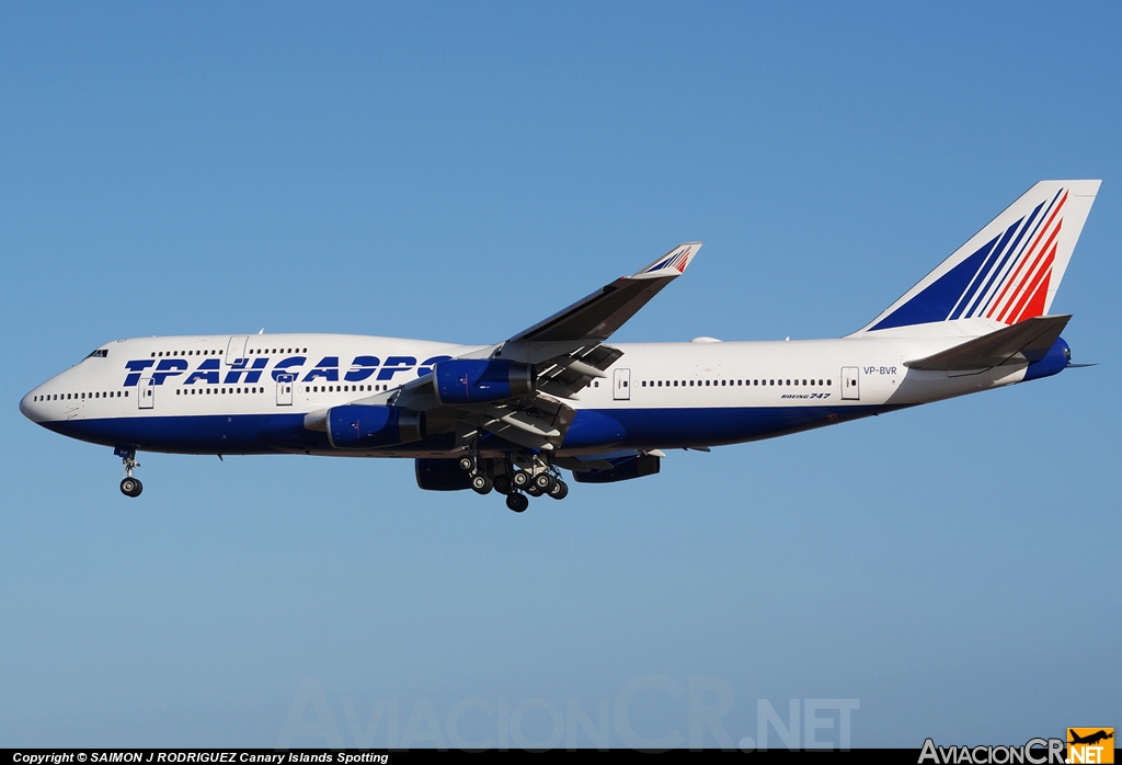 VP-BVR - Boeing 747-444 - Transaero Airlines