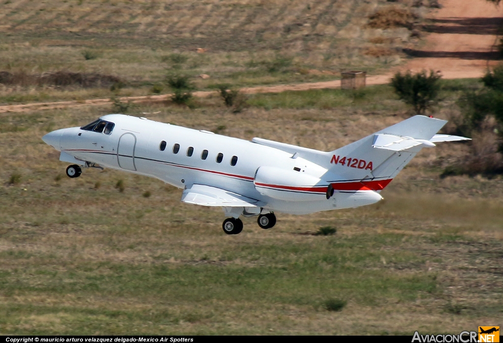 N412DA - British Aerospace BAe-125-800A - Privado