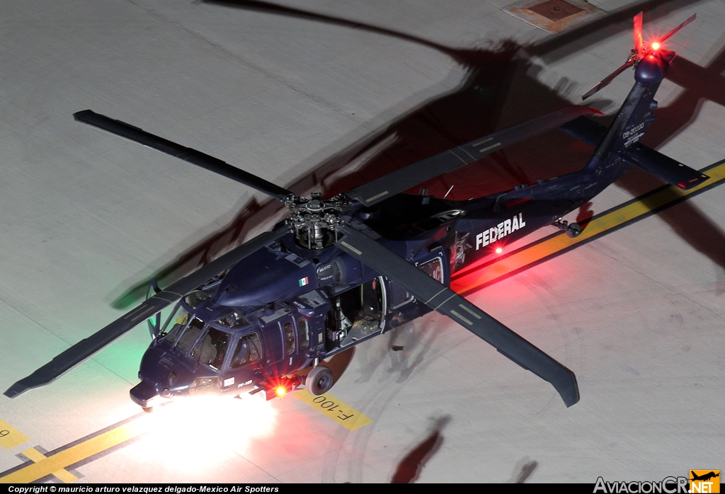 PF-109 - Sikorsky UH-60A Black Hawk (S-70A) - Policia Federal Preventiva (PFP) - Mexico