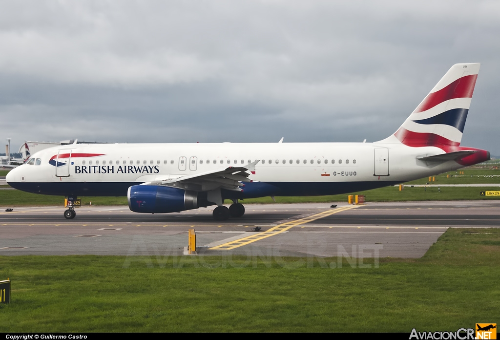 G-EUUO - Airbus A320-232 - British Airways
