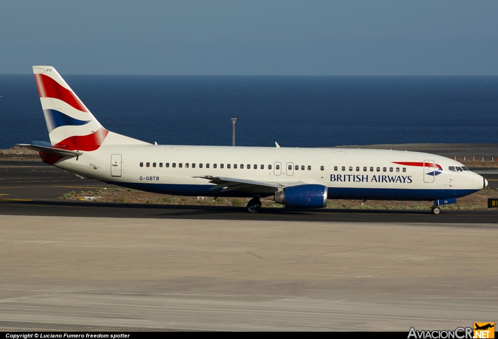 G-GBTB - Boeing 737-436 - British Airways