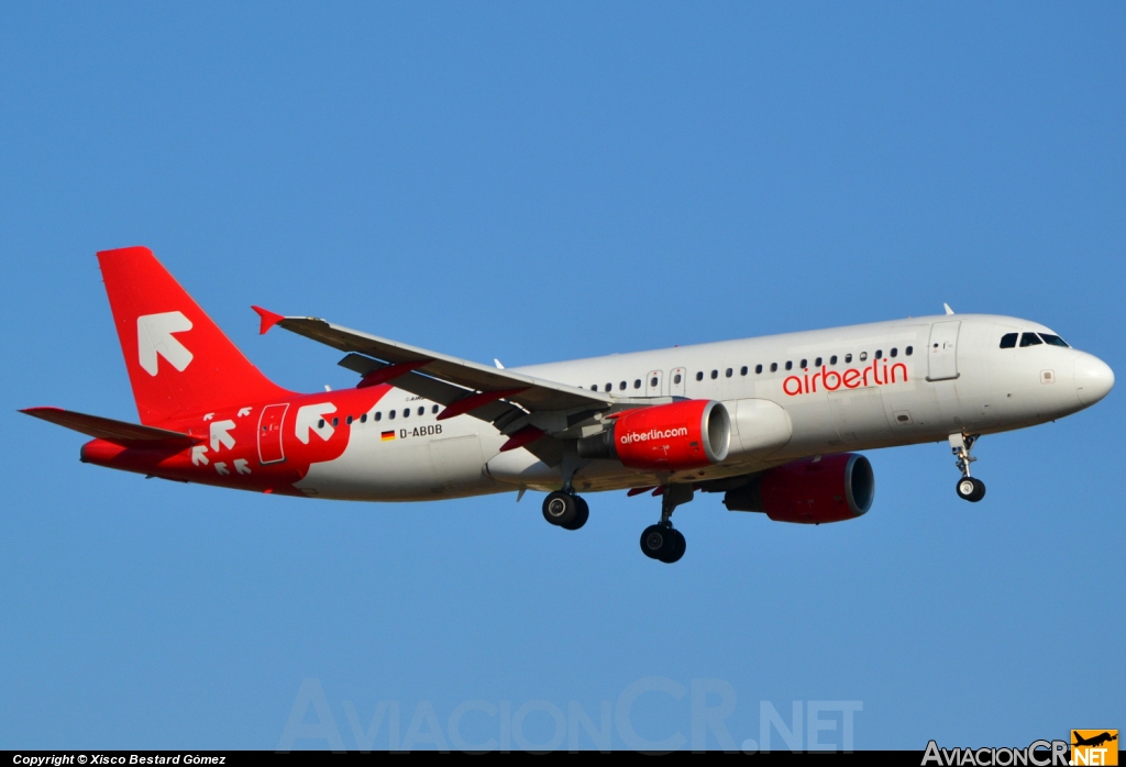 D-ABDB - Airbus A320-214 - Air Berlin