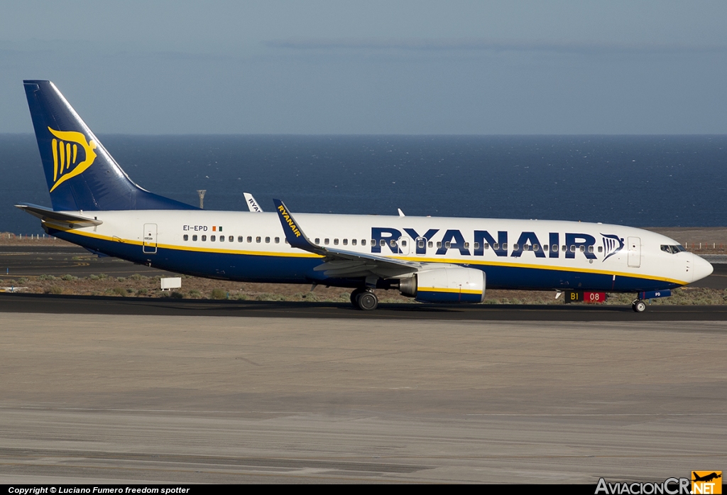 EI-EPD - Boeing 737-8AS - Ryanair