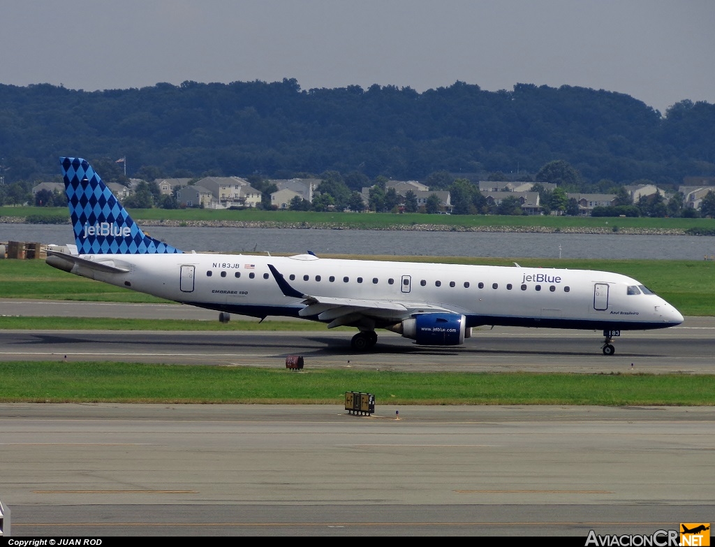 N183JB - Embraer ERJ-190-100AR - jetBlue Airways