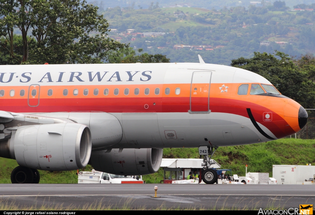 N742PS - Airbus A319-112 - US Airways