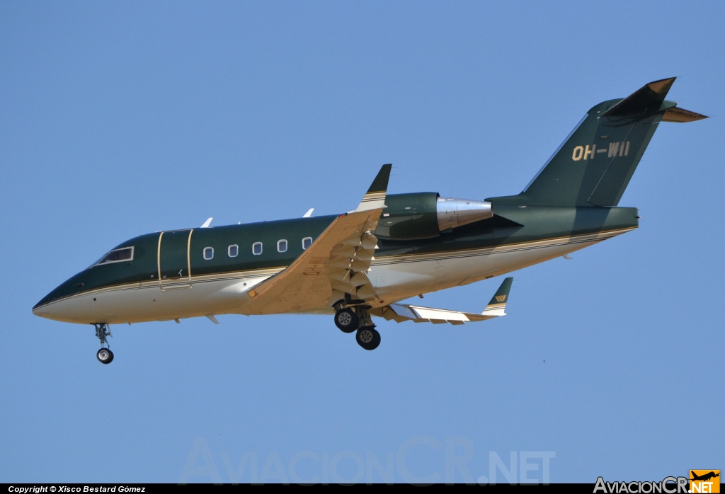 OH-WII - Canadair CL-600-2B16 Challenger 604 - Jetflite