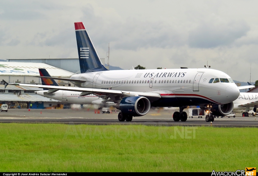 N748UW - Airbus A319-112 - US Airways