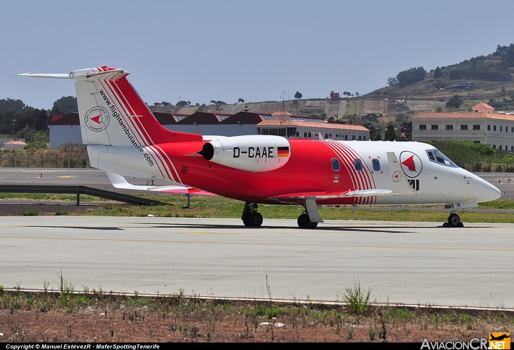D-CAAE - Gates Learjet 55ER - FAI Air Ambulance