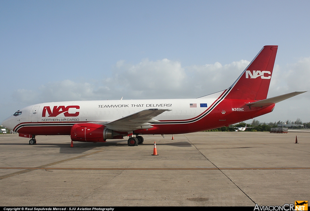 N361NC - Boeing 737-301(SF) - Northern Air Cargo - NAC