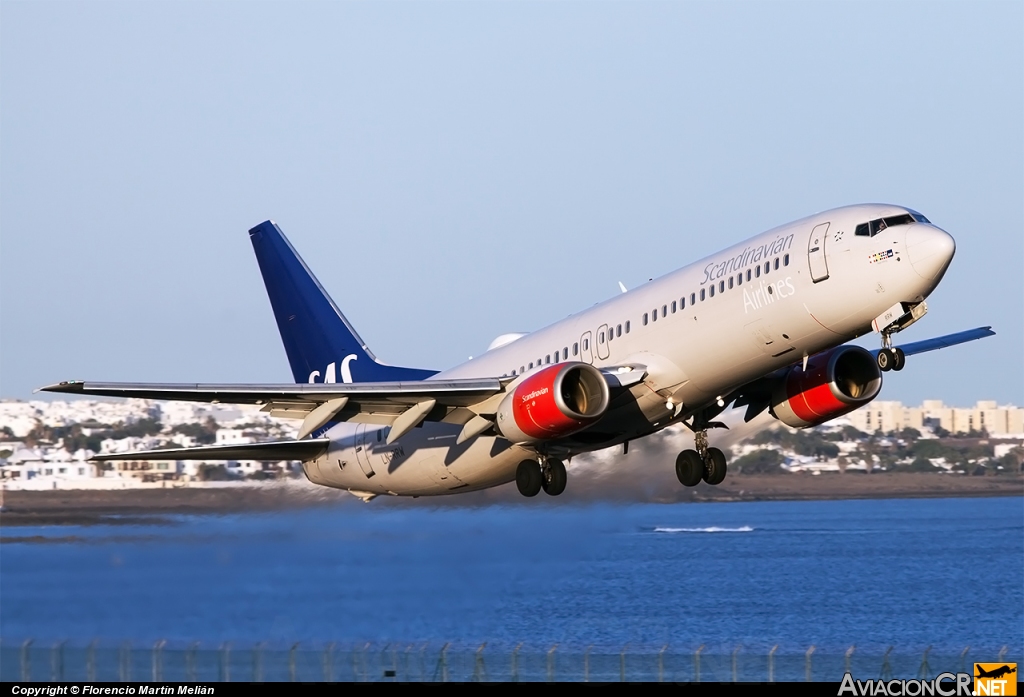 LN-RRW - Boeing 737-883 - Scandinavian Airlines - SAS