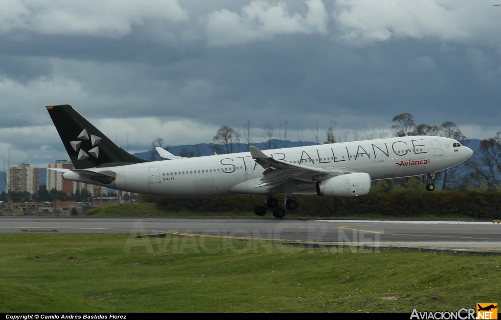 N342AV - Airbus A330-243 - Avianca