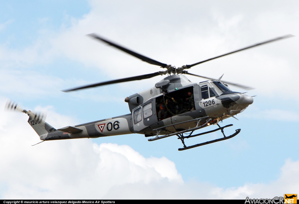 1206 - Bell 412EP - Fuerza Aerea Mexicana FAM