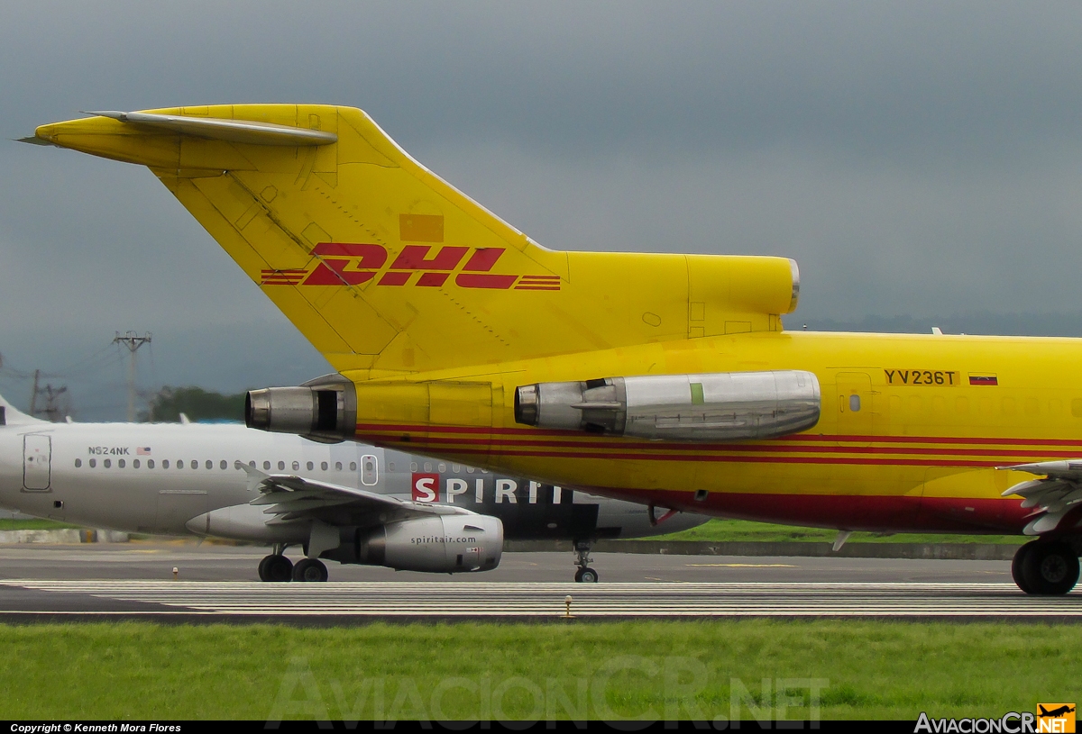 YV236T - Boeing 727-227/Adv(F) - DHL (Vensecar International)