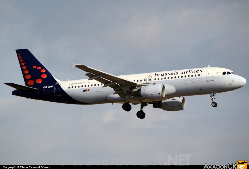 OO-SNF - Airbus A320-214 - Brussels airlines