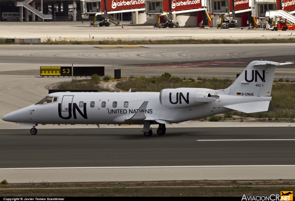 D-CNUE - Learjet 60 - United Nations.