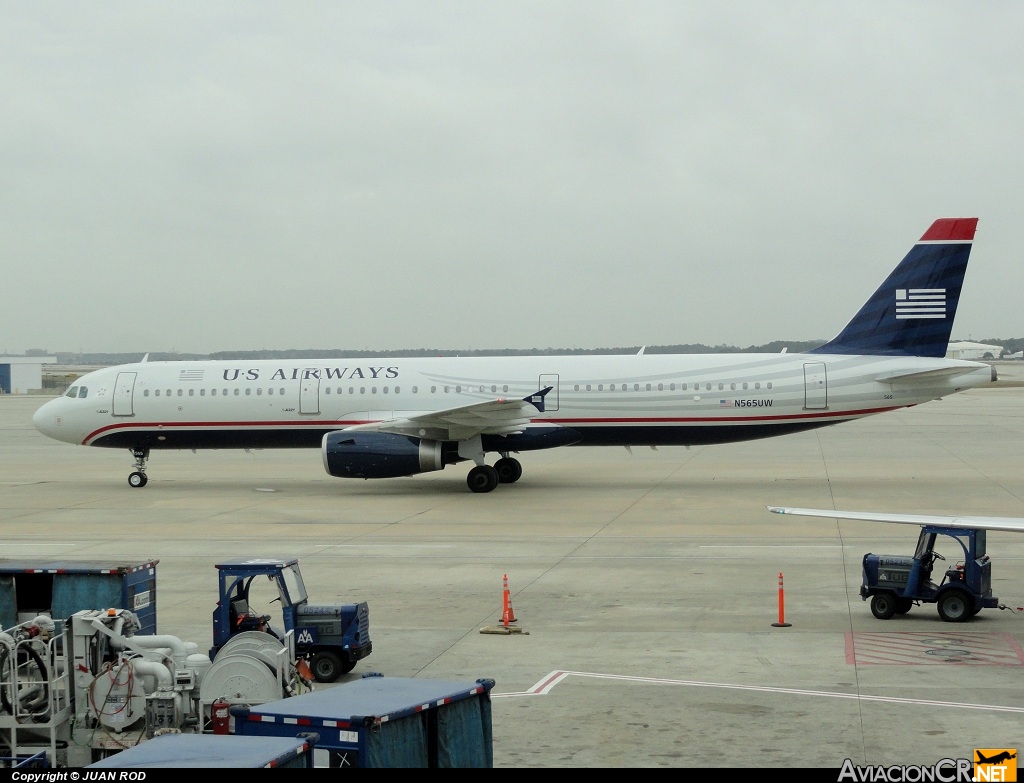 N565UW - Airbus A321-231 - US Airways