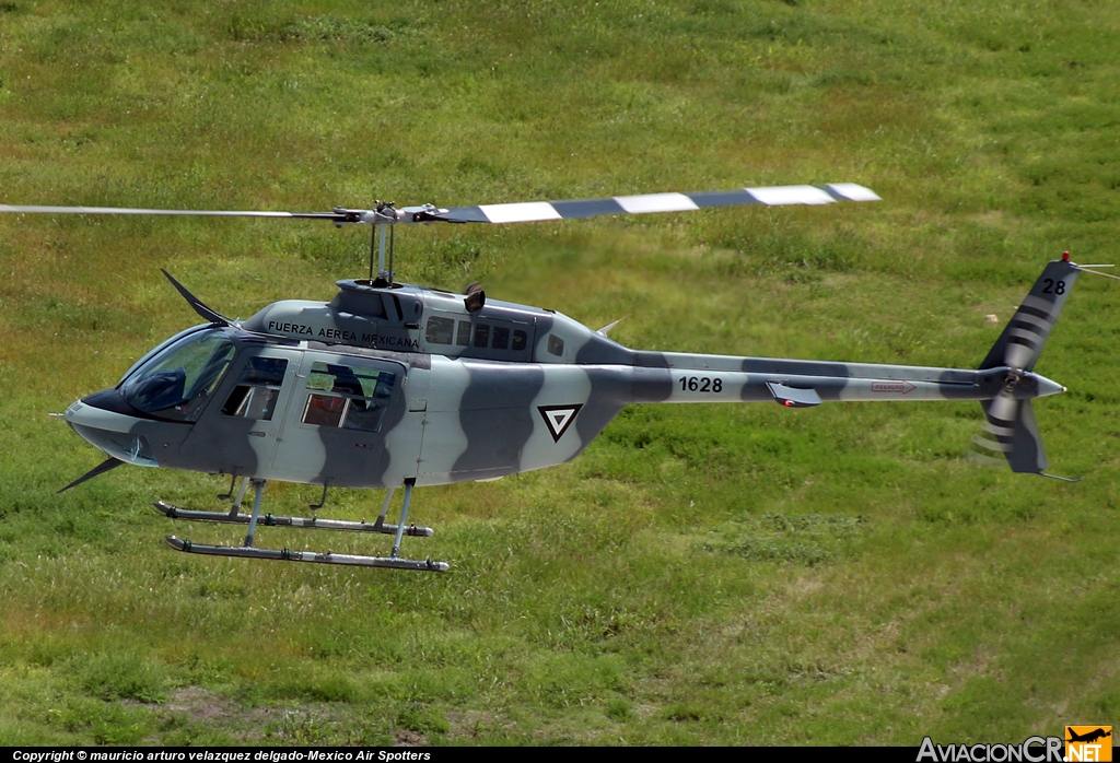 1628 - Bell 206B-3 JetRanger III - Fuerza Aerea Mexicana FAM
