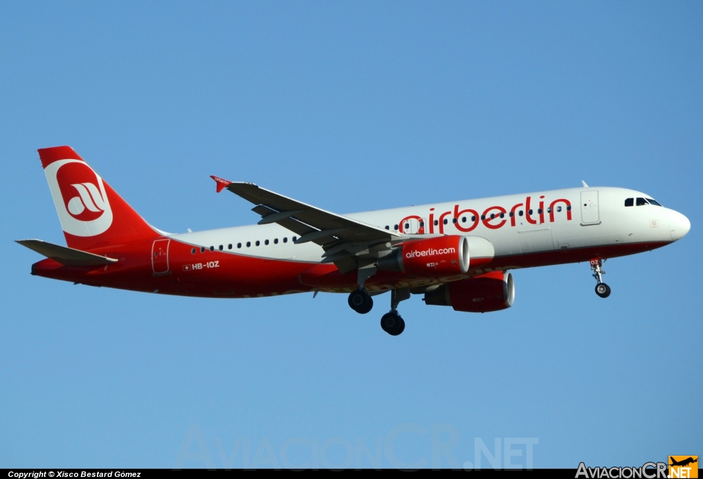 HB-IOZ - Airbus A320-214 - Air Berlin