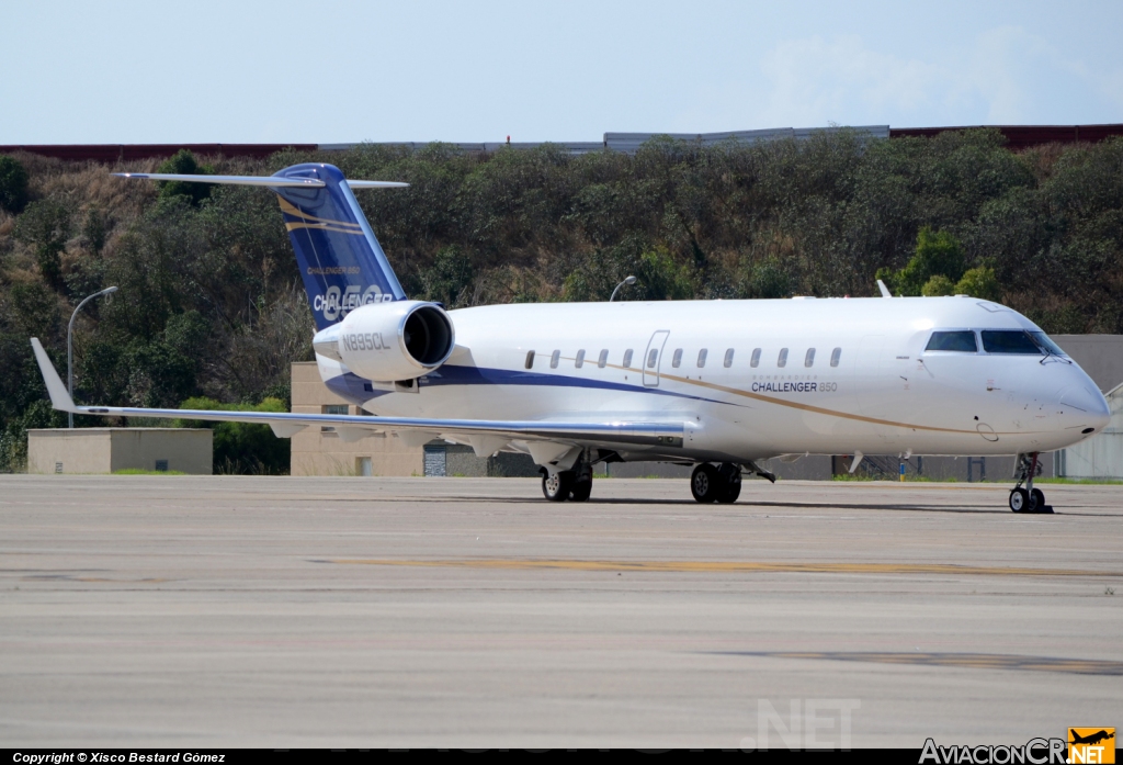 N895CL - Canadair CL-600-2B19 Challenger 850 - Averitt air charter