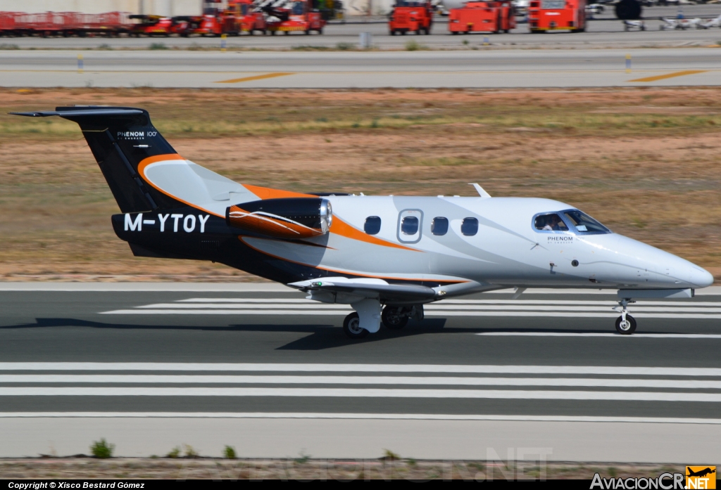 M-YTOY - Embraer EMB-500 Phenom 100 - Privado