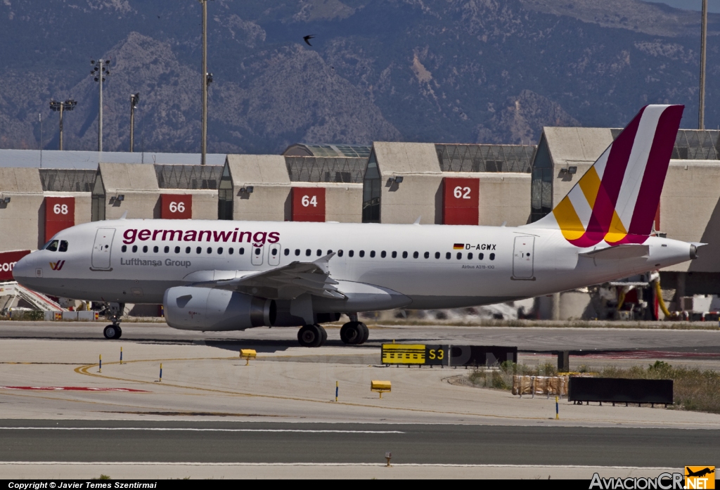 D-AGWX - Airbus A319-132 - Germanwings