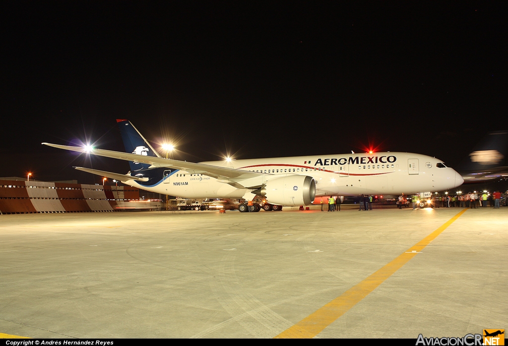 N961AM - Boeing B-787-8 Dreamliner - Aeromexico