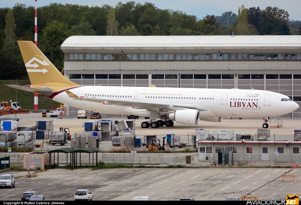 5A-LAS - Airbus A330-202 - Libyan Airlines