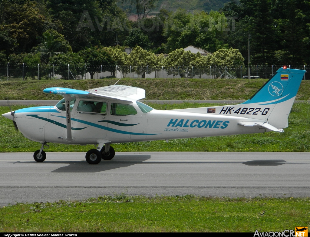HK-4822-G - Cessna 172 - Escuela De Aviación Los Halcones