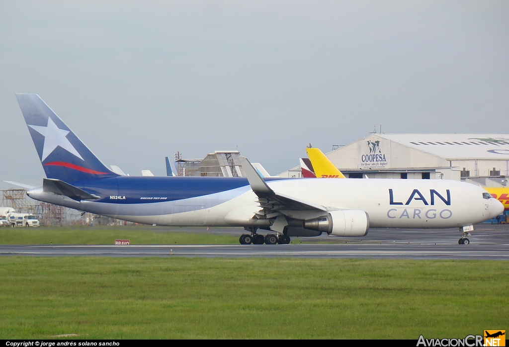 N524LA - Boeing 767-346F/ER - LAN Cargo