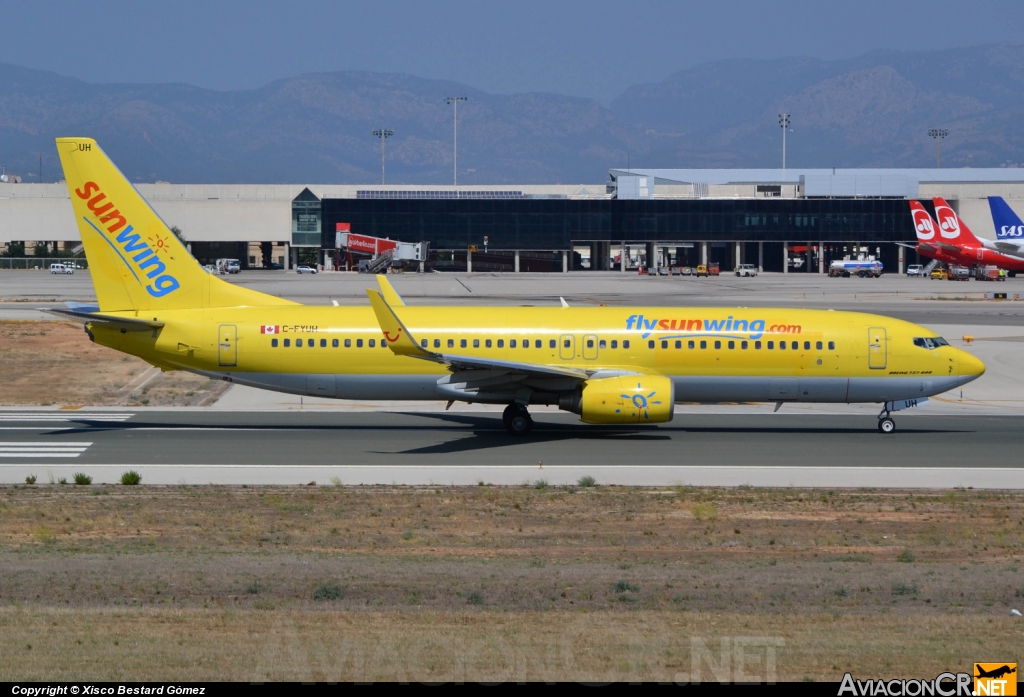 C-FYUH - Boeing 737-8K5 - Sunwing Airlines