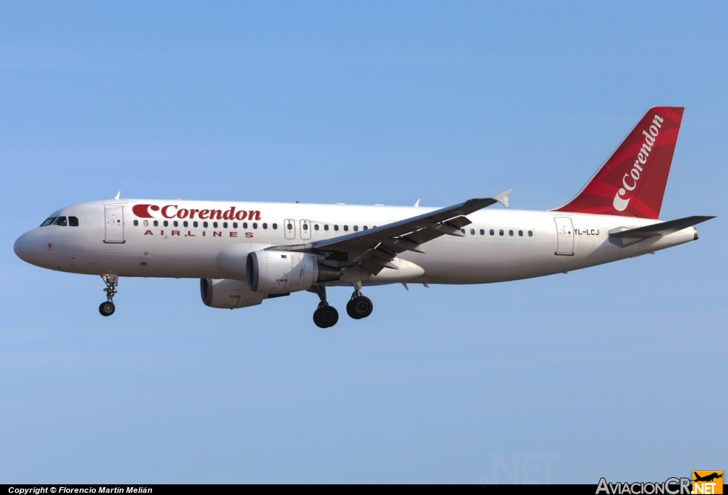 YL-LCJ - Airbus A320-214 - Corendon Airlines
