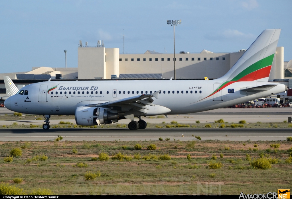 LZ-FBF - Airbus A319-111 - Bulgaria Air