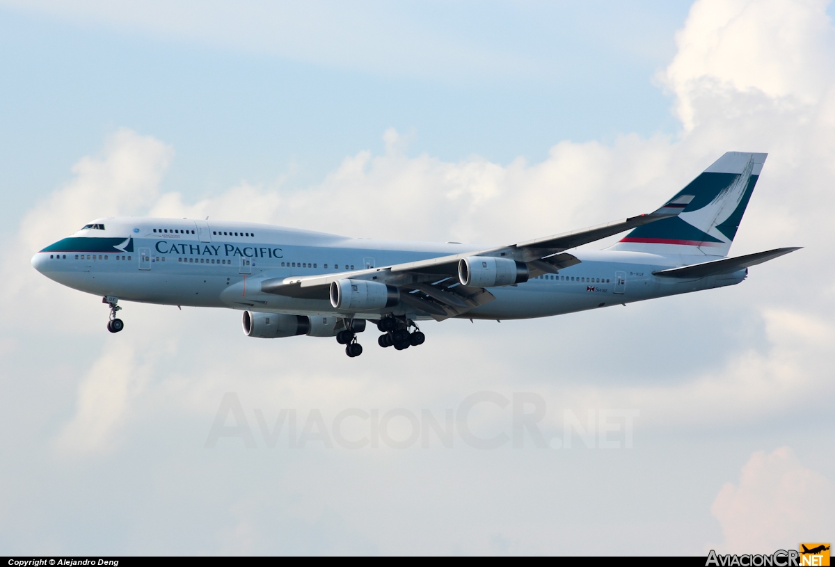 B-HUF - Boeing 747-467 - Cathay Pacific