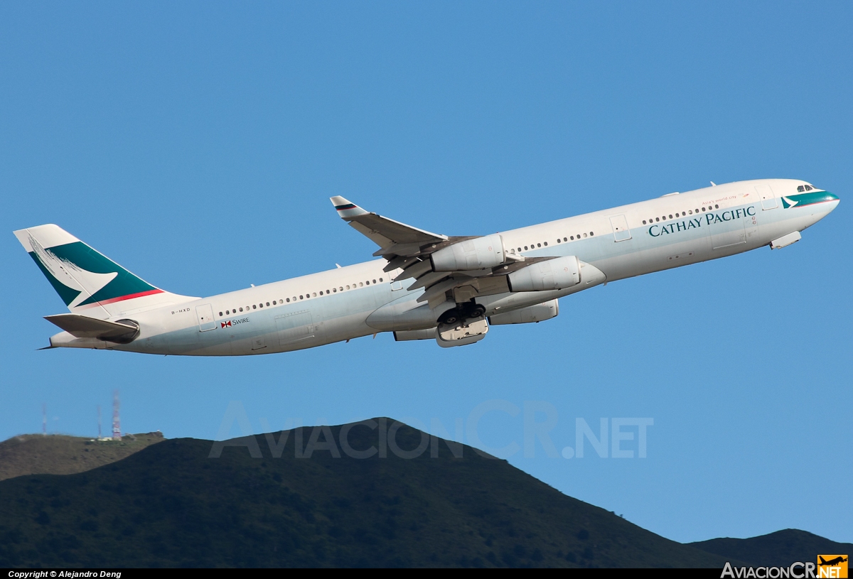 B-HXD - Airbus A340-313X - Cathay Pacific