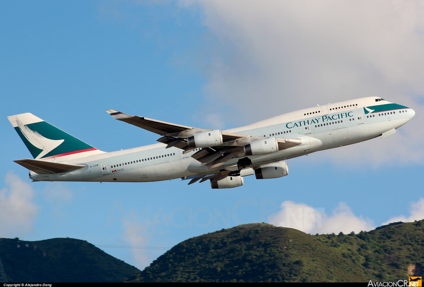 B-HOW - Boeing 747-467 - Cathay Pacific