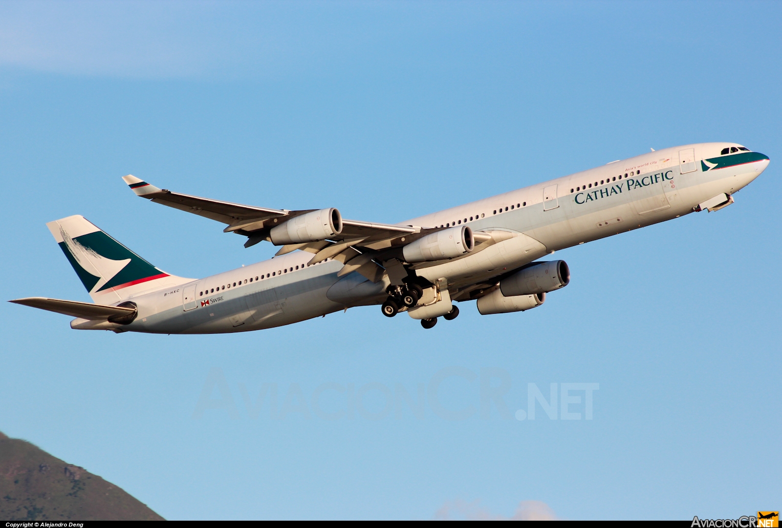 B-HXC - Airbus A340-313X - Cathay Pacific