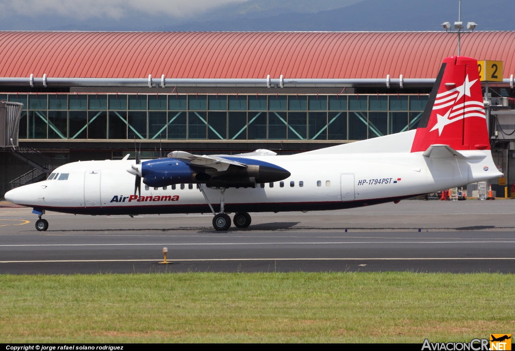 HP-1794PST - Fokker 50 - Air Panama