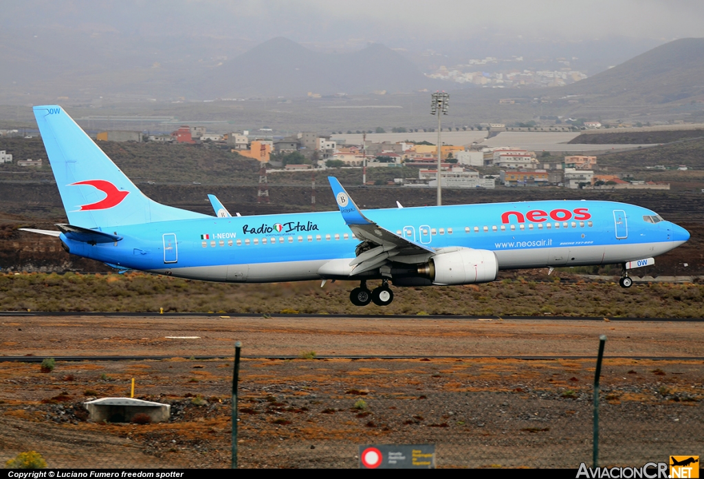 I-NEOW - Boeing 737-86N - Neos