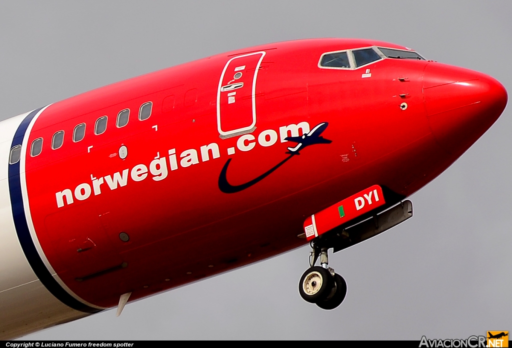 LN-DYI - Boeing 737-8JP - Norwegian Air Shuttle