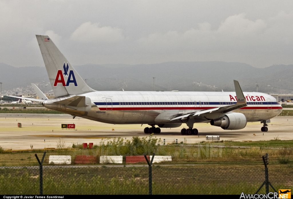 N394AN - Boeing 767-323/ER - American Airlines