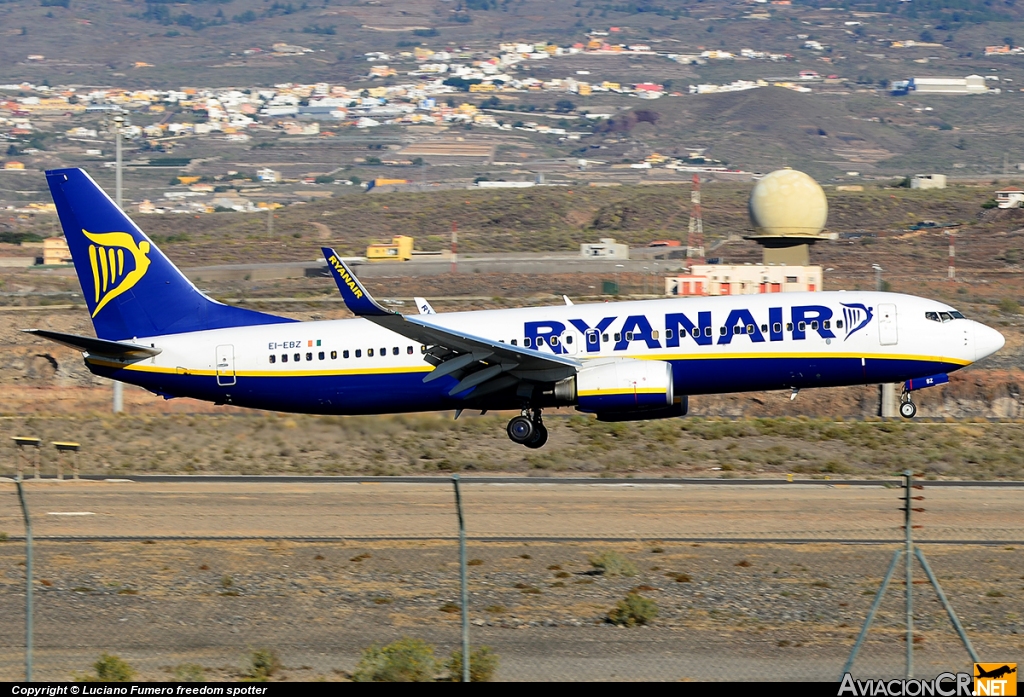 EI-EBZ - Boeing 737-8AS - Ryanair