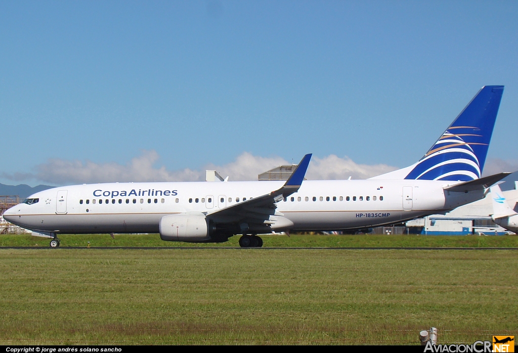 HP-1835CMP - 737-8V3/W - Copa Airlines