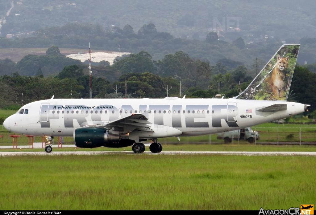 N910FR - Airbus A319-111 - Frontier Airlines
