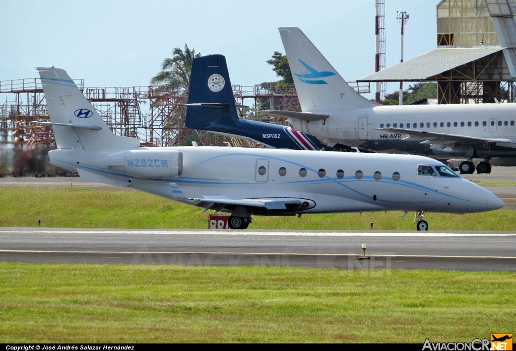 N282CM - Gulfstream Aerospace G200 - Privado (Hyundai)